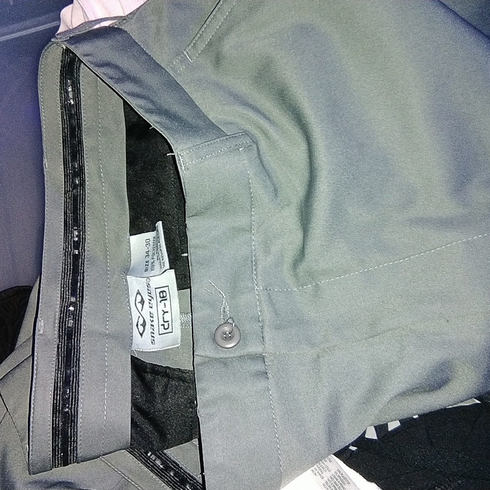 1.🎥🎥SNAKE EYES 🥇MENS PANTS🥇34W 40L COLORS GREY/BLACKVIS.